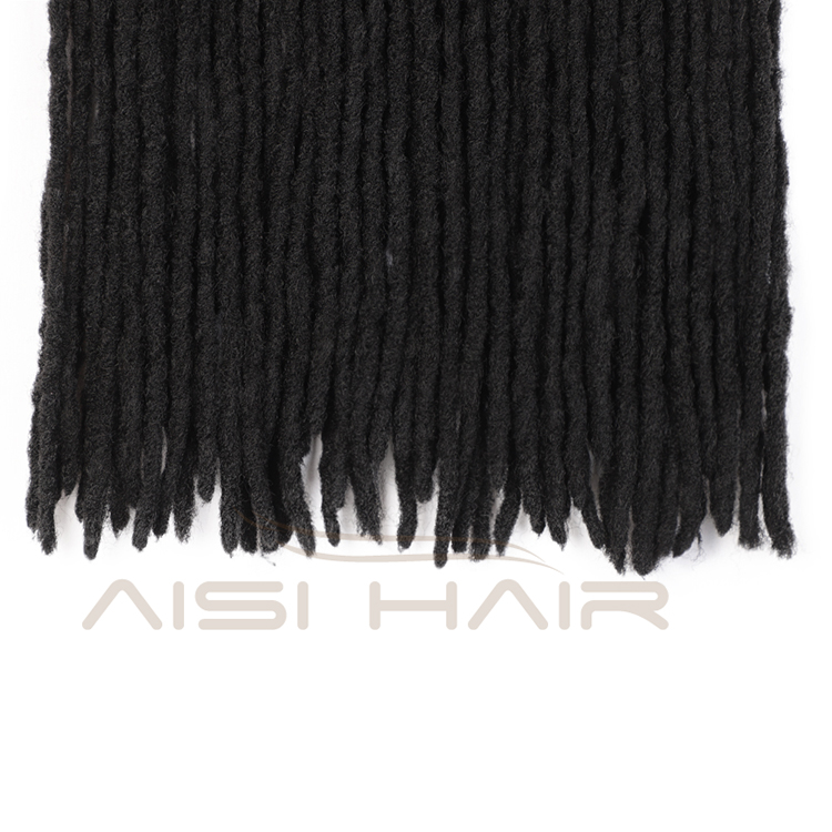 Aisi Hair Cheap Soft Goddess Faux Locs Crochet Dreadlocks Crochet Braids Hair Synthetic Braiding Hair Extension For Black Women