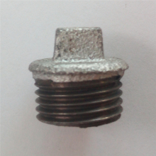 malleable iron fittings plain plug