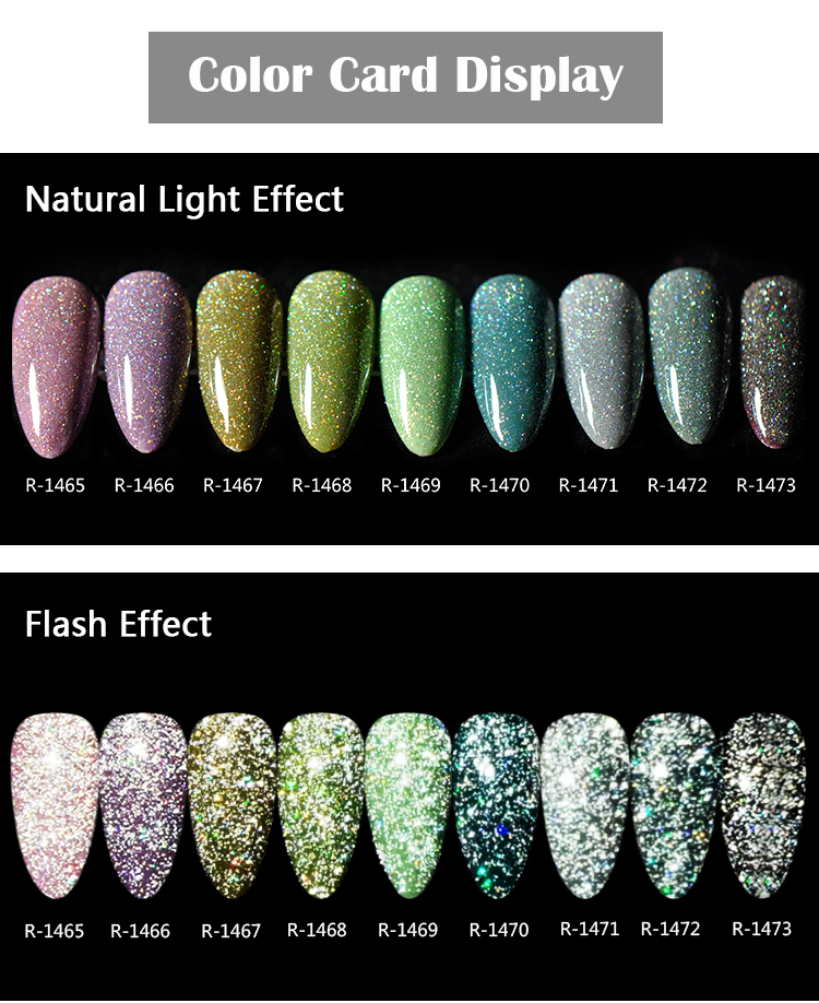 CCO Hot Sale Wholesale broken diamond UV nail gel polish bulk