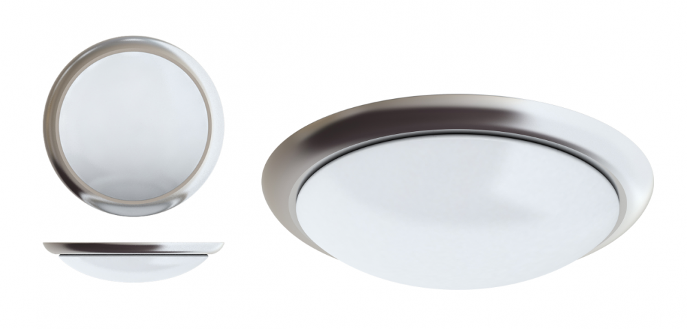 11 Inch Round LED Flush Mount Ceiling Lamp