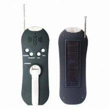 Digital Tuning AM/FM Dynamo Solar Radio with LED Torch