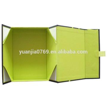 collapsible paper wine bottle box wholesale , foldable paper wine box