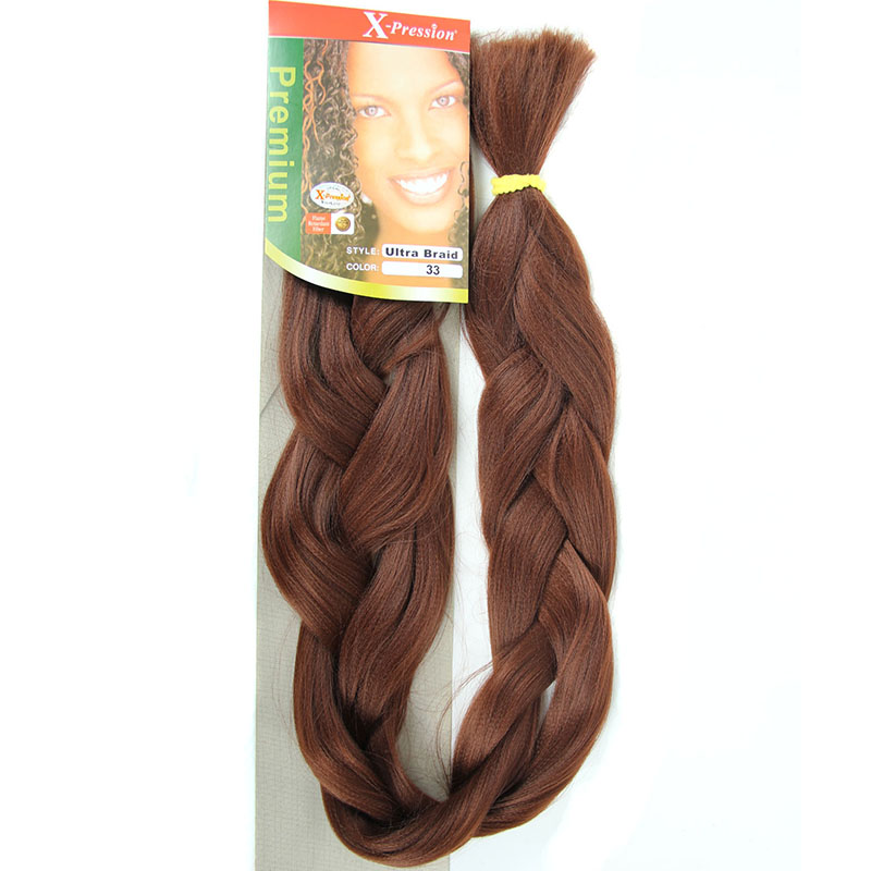 Aisi Hair Heat Resistant Yaki Style Synthetic 82 inch 165 g Long Jumbo Braid Hair Extension