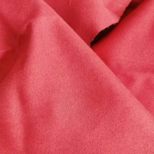 Polyester Woven Suede Fabric - Weft Faux Suede for Garments