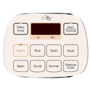 1.6L digital mini multifunctional electric pressure cooker