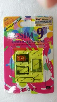 Mobile Phone Apple Iphone 4 Oem Parts Replacement Gevey Sim Card With Sim Adaptor