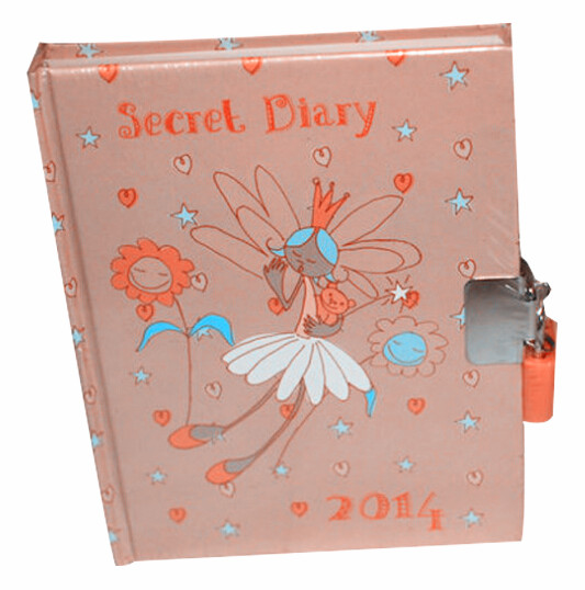 Printing Hardcover Diary with Lock for Students