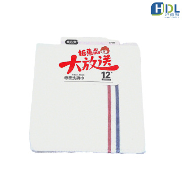 25cm Square Cotton Towelettes 12 Pack for Use