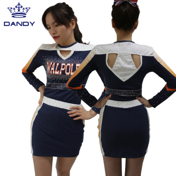 Sublimerade orange cheer outfits