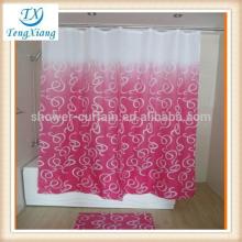 bath rug & shower curtain set