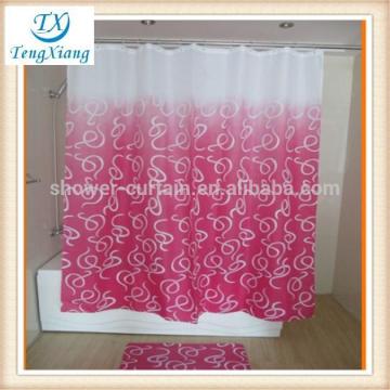 bath rug & shower curtain set