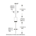 Diodo de rectificador de barrera de plástico de alta eficiencia Schottky SR10100