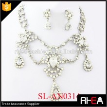 Crystal jewelry set wholesale jewelry set locket jewelry set