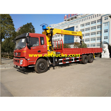 DFAC 6x4 10ton Truck with Cranes