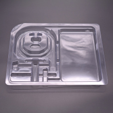 Transparent square medical plastic box