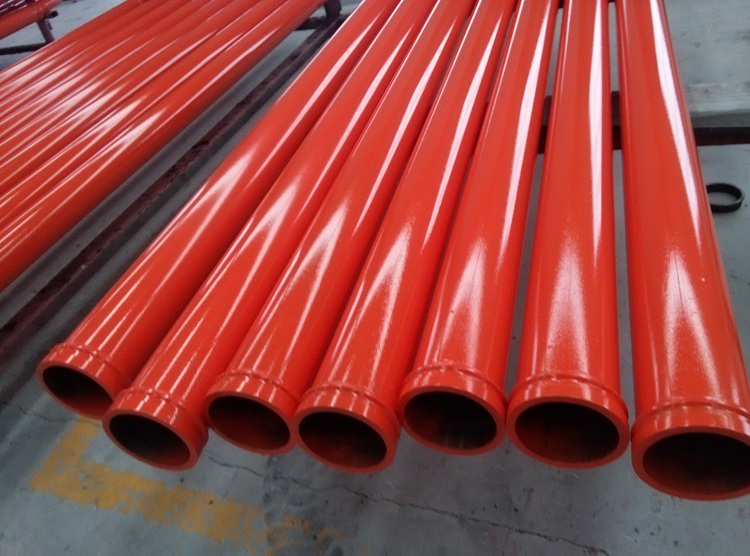 DN125 Booms pipe for pumpcrete machine