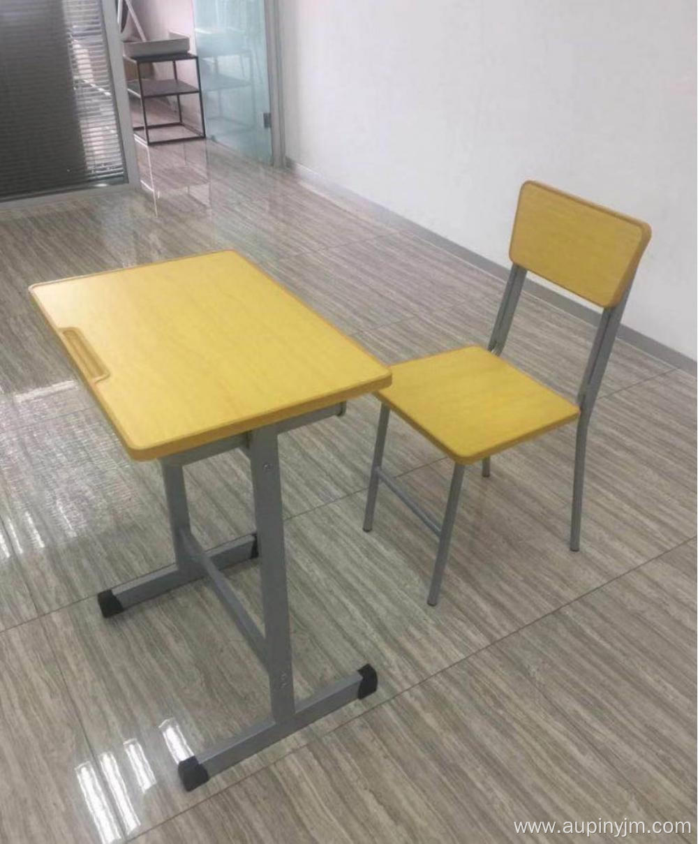 Plastic top table and plastic seat School furniture