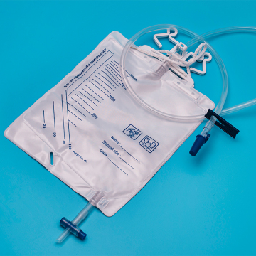EO Sterilization Medical Supplies Adult Urine Collection Bag T Valve Disposable Urine Bag