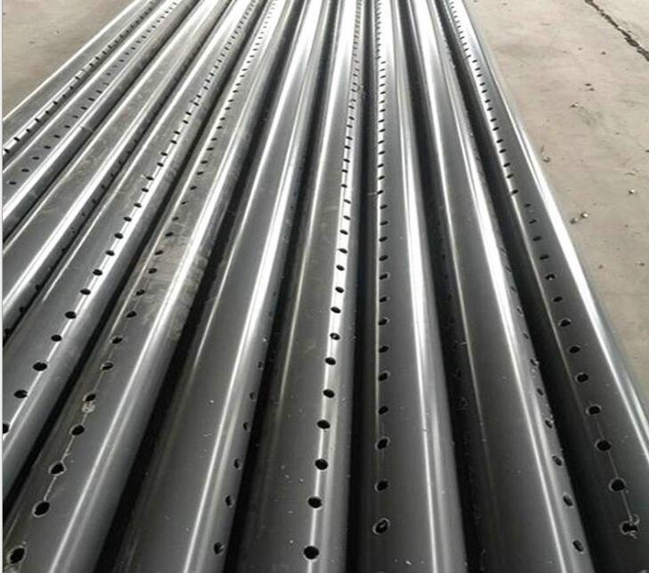 PVC pipe with hole for irrigation ,/ PVC drainage pipe with hole