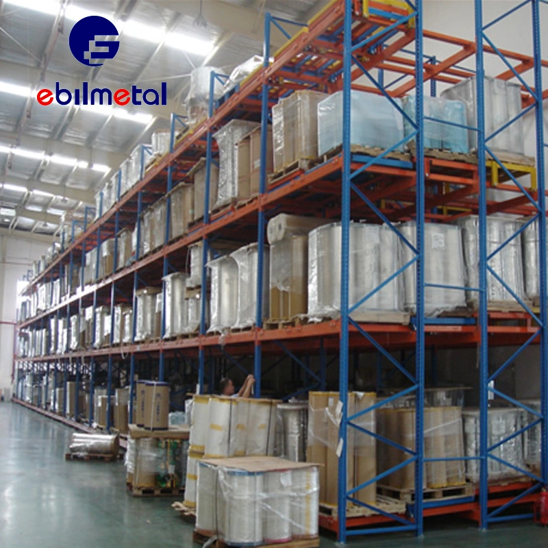 Prefabricated Steel Structure Customized Push Back Warehouse Rack