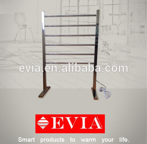 EVIA aluminum floor standing bathroom electrical radiator