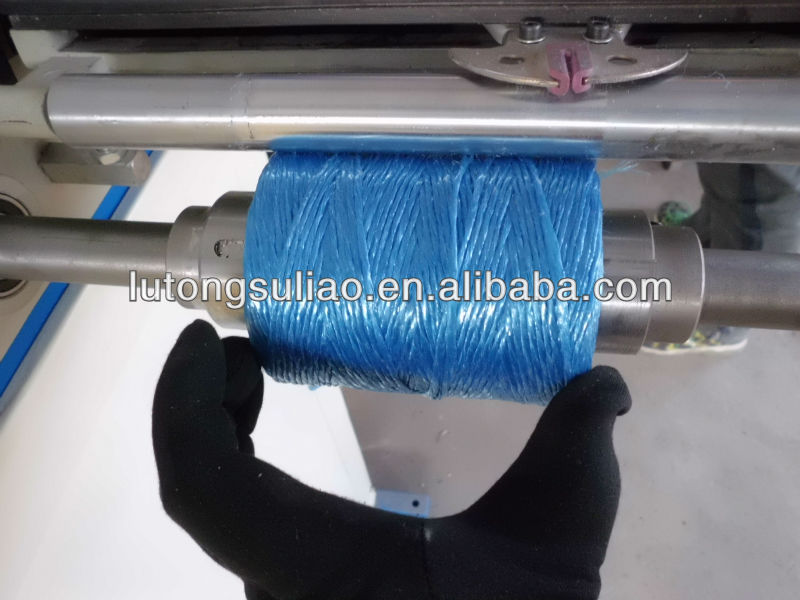 singlle strand twisted pp raffia packing baler string plastic raffia hay baler twine