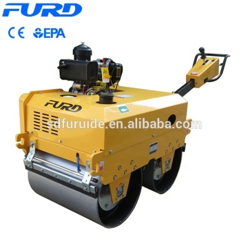 High quality mini road roller used pedestrian vibratory small road roller FYL-S700