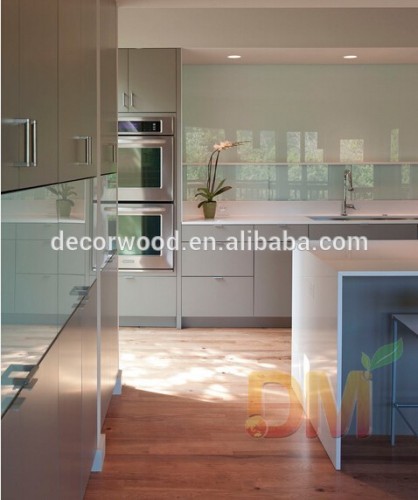 High quality white modern MDF cabinets kitchen design
