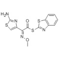 S-2-benzothiazolyle 2-amino-alpha- (méthoxyimino) -4-thiazoléthiolacétate CAS 80756-85-0