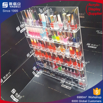 transparent cosmetic acrylic nail polish organizer wholesale