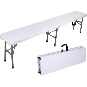 Portable folding bench 6 foot outdoor use