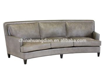 Sectional fabric chaise lounge sofa