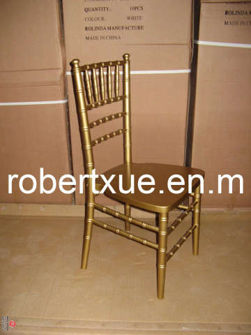 Gold Wedding Chivari Chairs