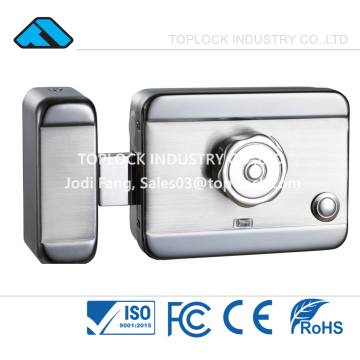 12V Intelligent Electronic Lock Motorized Gate Lock with Wireless Remote Control