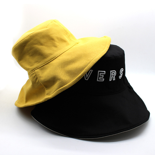 Tampalan sulaman Topi Bucket Luar Custom Cotton