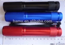 slim colorful aluminum flashlights