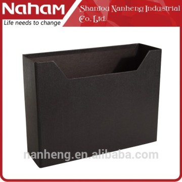 NAHAM black office paper magazine rack file case