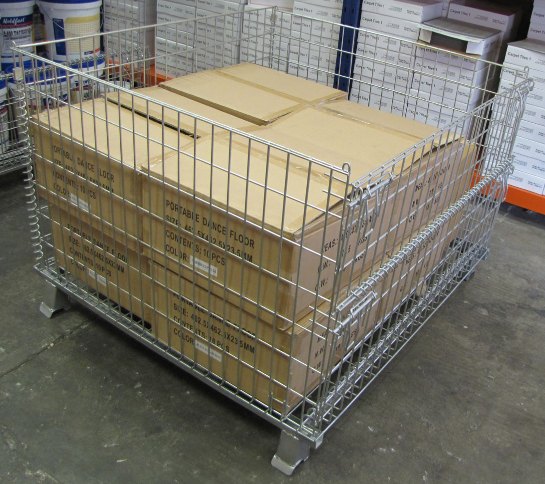 High Strength Industrial Pallet Cages