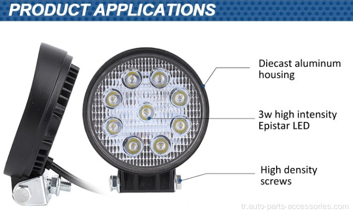 48W LED Taşkın Başı Işığı Araba