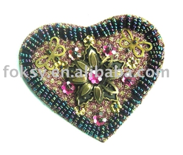 Handmade beads motif