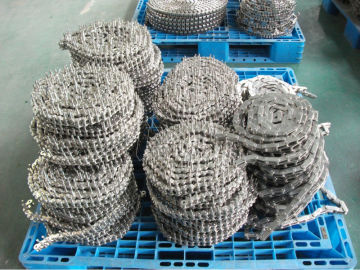 short pitch conveyor stainless steel roller chain with extended pins