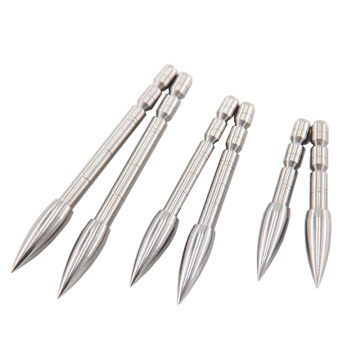 Archery 4.2mm Arrow Tips for Compound and Recurve Bows - Hunting and Practice Targets for Youth and Adults