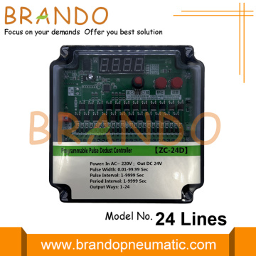 24 LINE PULSE JET-klepcontroller voor stofverzamelaar