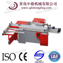 Precision wood cutting sliding table saws