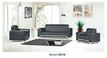 Leahter Office Sofa Set (S016)