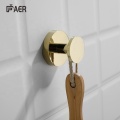 Wall Mounted Stainless Steel Polished Gold Robe Hook