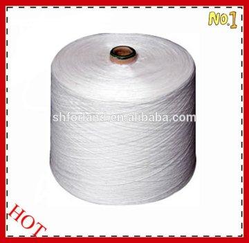 100% poly poly core optical white yarn for making garments