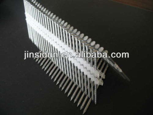 21 Degree Plastic strip nails/ plastic brad nails