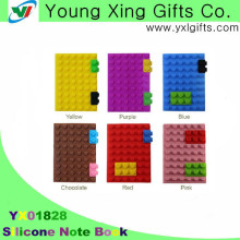 Funny silicone A6 size notebook