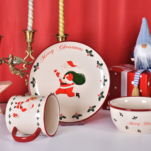 Amazon Christmas Servies Sets Keramische Dinner Set